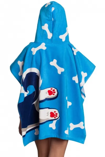 Pončo mad wave husky poncho modrá
