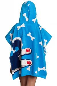 Pončo mad wave husky poncho modrá