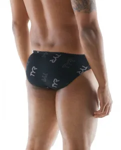 Pánske plavky tyr cascading racer black/grey 28