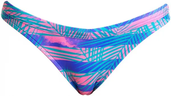 Spodný diel plaviek funkita pastel palm hipster brief 30