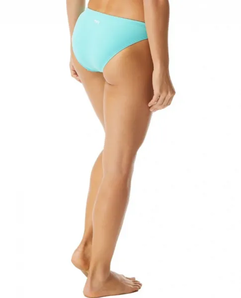 Dámske plavky tyr solid bikini bottom seafoam 30