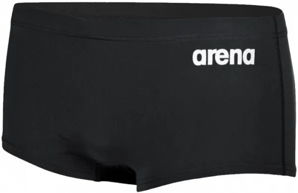 Arena team swim low waist short solid black s - uk32