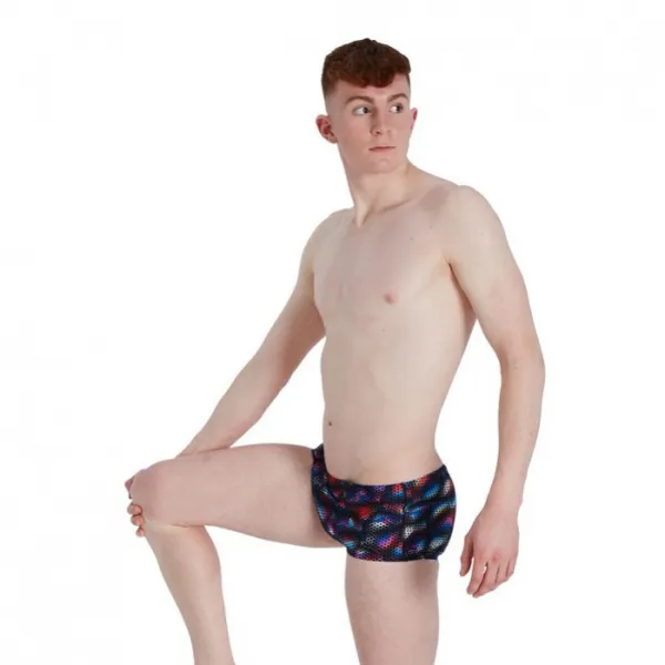 Speedo kaleidoscope v 17cm club training allover brief