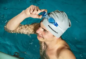 Plavecké okuliare swimaholic elbe swim goggles modrá