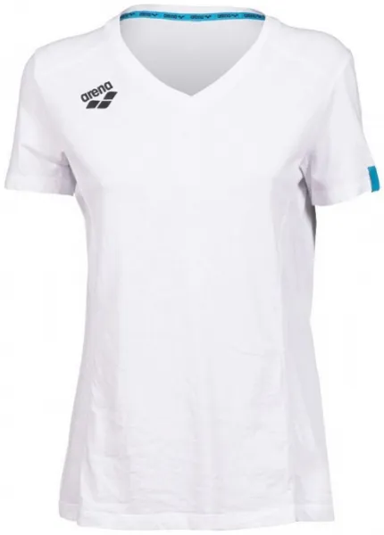 Arena women team t-shirt panel white m