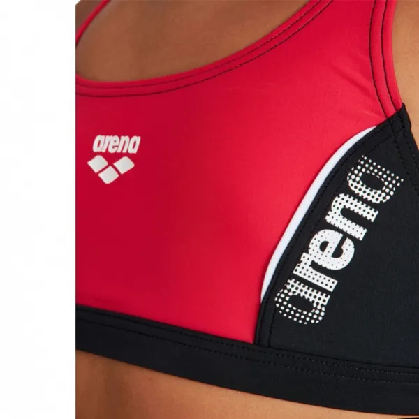 Arena thrice two pieces junior black/anguria/white 116cm