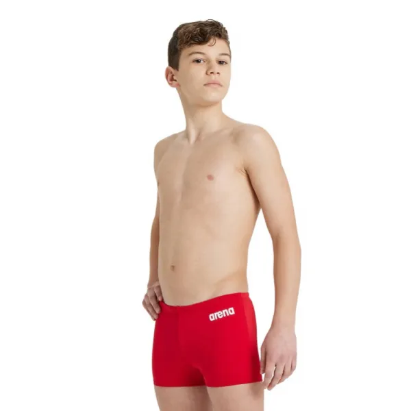 Arena solid short junior red/white 116cm