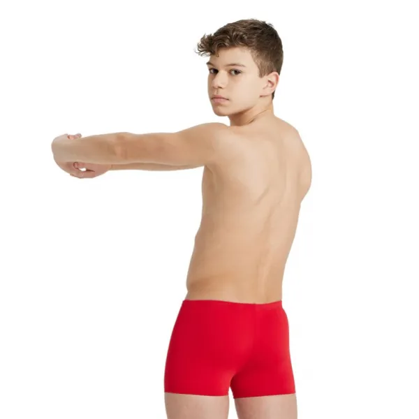 Arena solid short junior red/white 116cm