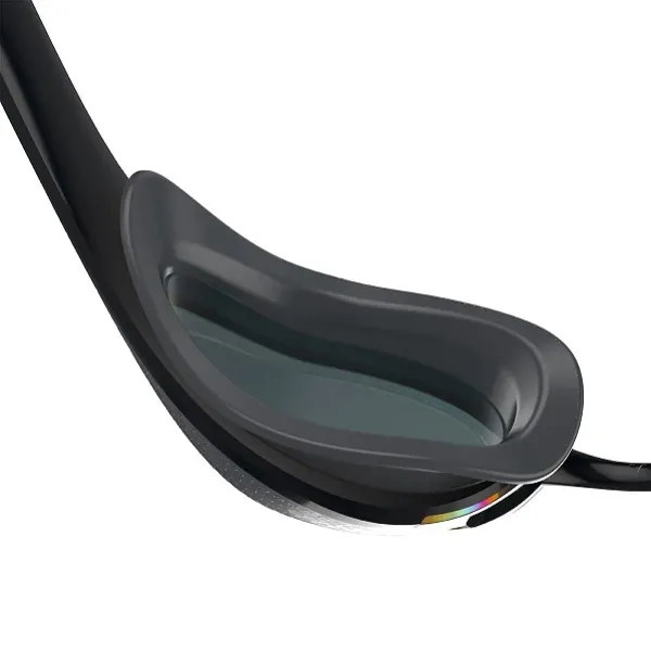 Plavecké okuliare speedo fastskin pure focus mirror čierna/sivá