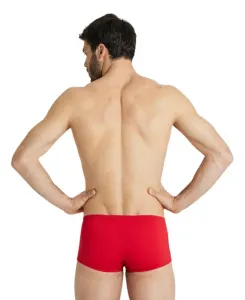 Arena team swim low waist short solid red/white s - uk32