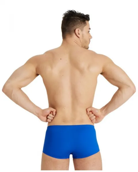 Arena team swim low waist short solid royal/white s - uk32