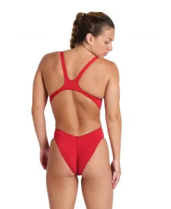 Arena swim tech solid red/white xl - uk38
