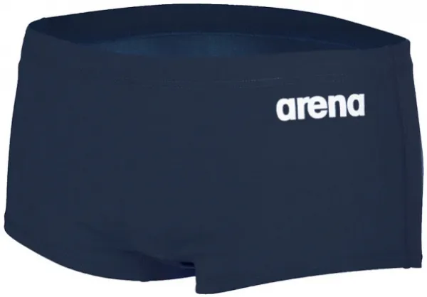 Arena team swim low waist short solid navy/white s - uk32