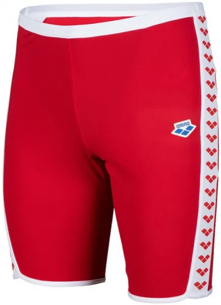 Arena icons swim jammer solid red/white m - uk34