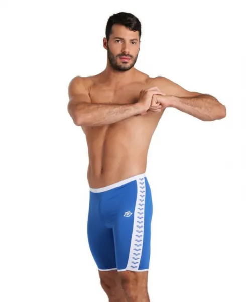 Arena icons swim jammer solid royal/white s - uk32