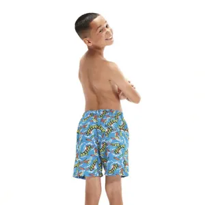 Speedo printed 15 watershort boy bolt/bright yellow/salso/lawn 152cm