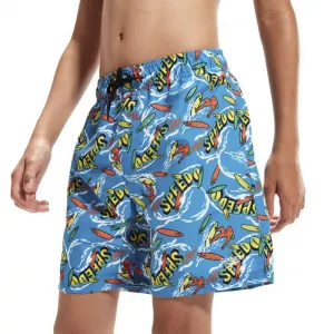 Speedo printed 15 watershort boy bolt/bright yellow/salso/lawn 152cm