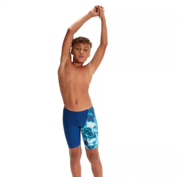 Speedo digital allover v-cut jammer boy ammonite blue/blue