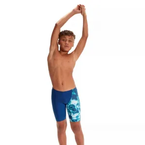 Speedo digital allover v-cut jammer boy ammonite blue/blue
