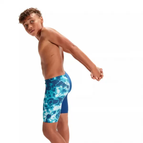 Speedo digital allover v-cut jammer boy ammonite blue/blue