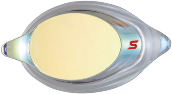 Swans srxcl-mpaf mirrored optic lens racing clear/yellow -4.0