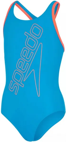 Speedo boomstar logo placement flyback girl pool/siren red 164cm