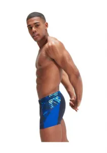 Speedo eco endurance+ splice aquashort true navy/cobalt/blue/lemon s -