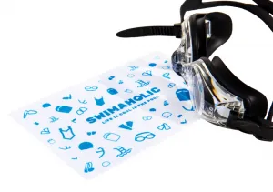 Swimaholic goggle cloth biela