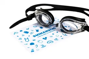 Swimaholic goggle cloth biela