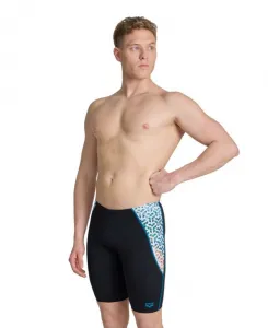 Arena planet water swim jammer black/white multi xl - uk38