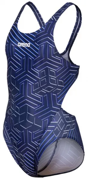 Arena kikko pro swimsuit swim tech girls navy 116cm