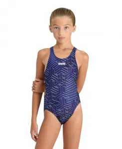 Arena kikko pro swimsuit swim tech girls navy 116cm