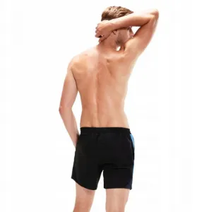 Speedo hyper boom splice 16 watershort black/beach blue/true navy s -