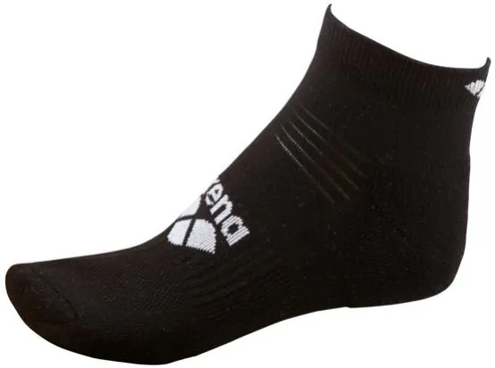 Arena basic ankle socks 2 pack black 35-38