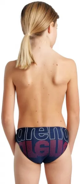 Arena boys swim brief graphic navy 164cm