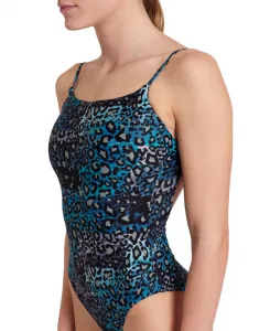 Arena water print swimsuit animalier l - uk36
