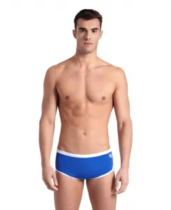 Arena icons swim low waist short solid blue/white xl - uk38