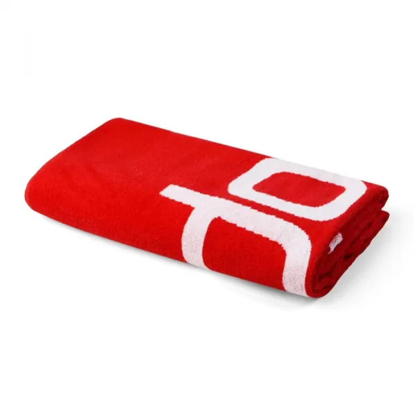Speedo logo towel červená