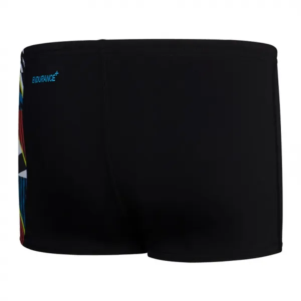 Speedo digital panel aquashort boy black/white/watermelon/bolt/bitter