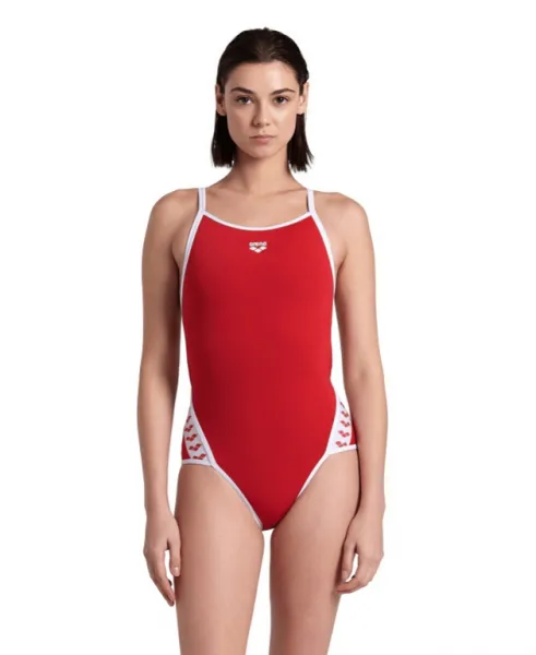 Arena icons super fly back solid royal red/white s - uk32