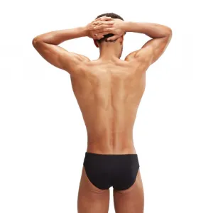 Speedo allover digital 7cm brief black/true cobalt s - uk32
