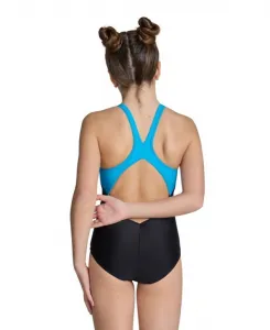 Arena vortex swimsuit v back girl black 116cm