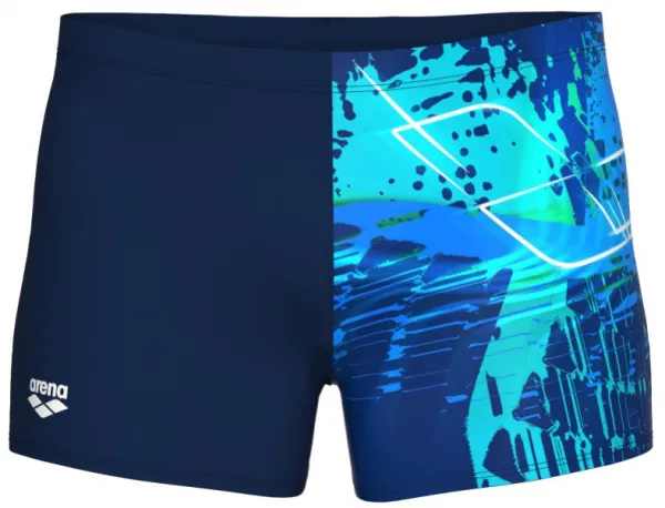 Arena funny spot swim short navy/multi s - uk32