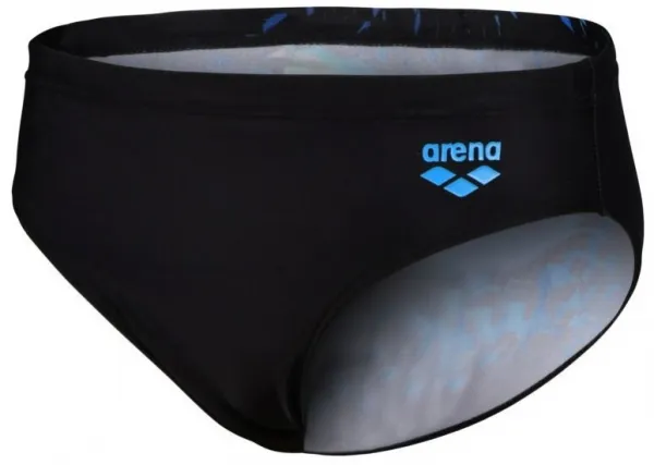 Arena multi pixels swim briefs boys black 128cm
