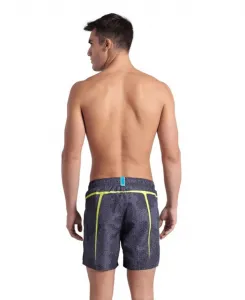 Arena beach boxer allover printed pro black multi/soft green s - uk32