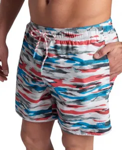 Arena beach boxer allover white/turquoise multi xxl - uk40