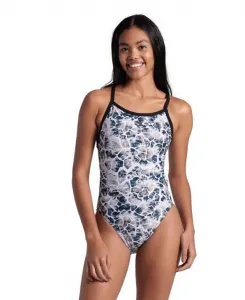 Arena earth swimsuit xcross back black/white multi l - uk36