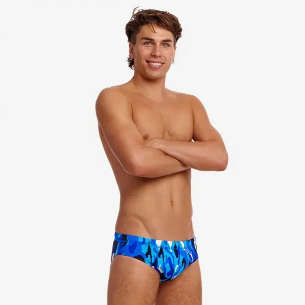 Funky trunks chaz michael seamed brief xl - uk38