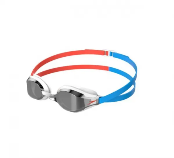 Plavecké okuliare speedo speedsocket 2 mirror modro/červená