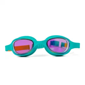 Borntoswim mirror junior goggles tyrkysová